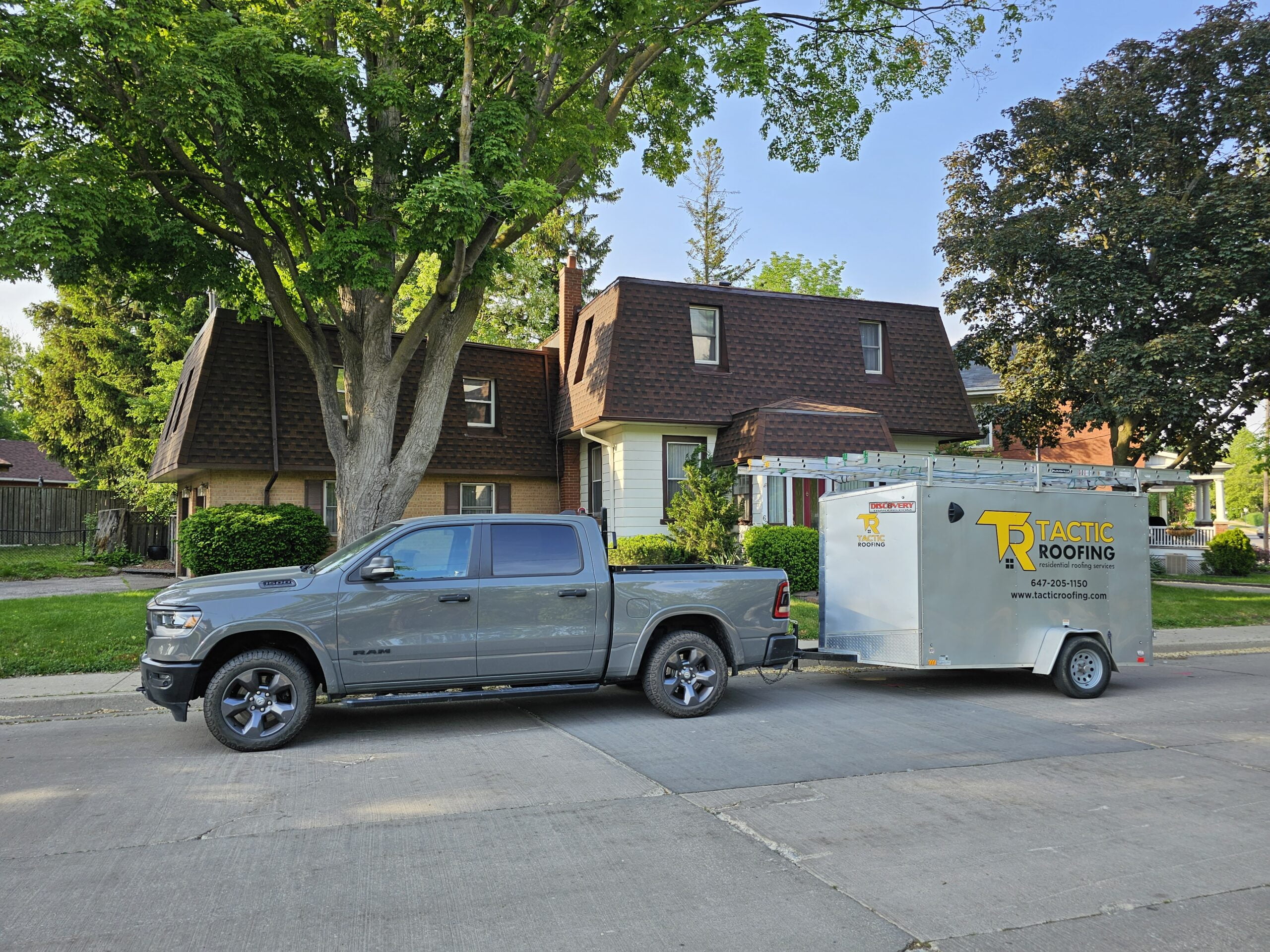 Tactic Roofing installation — GTA