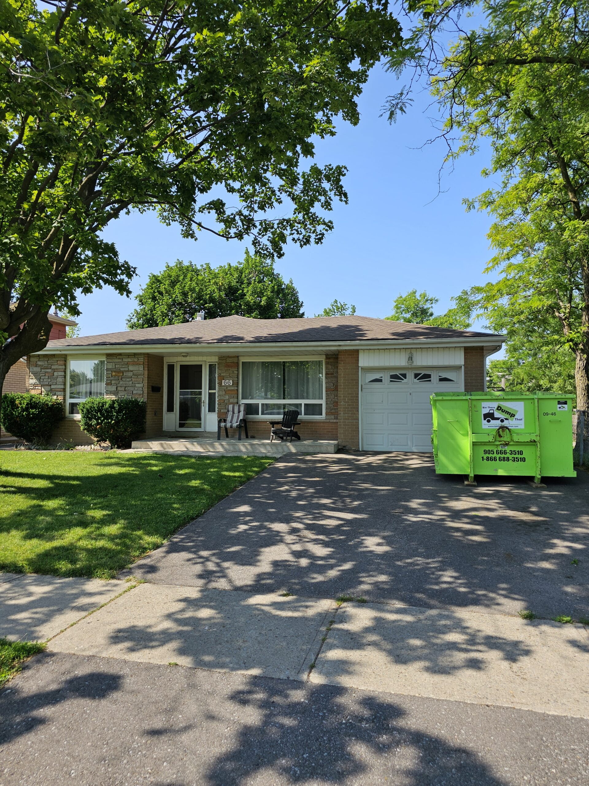 Shingle installation — Brampton