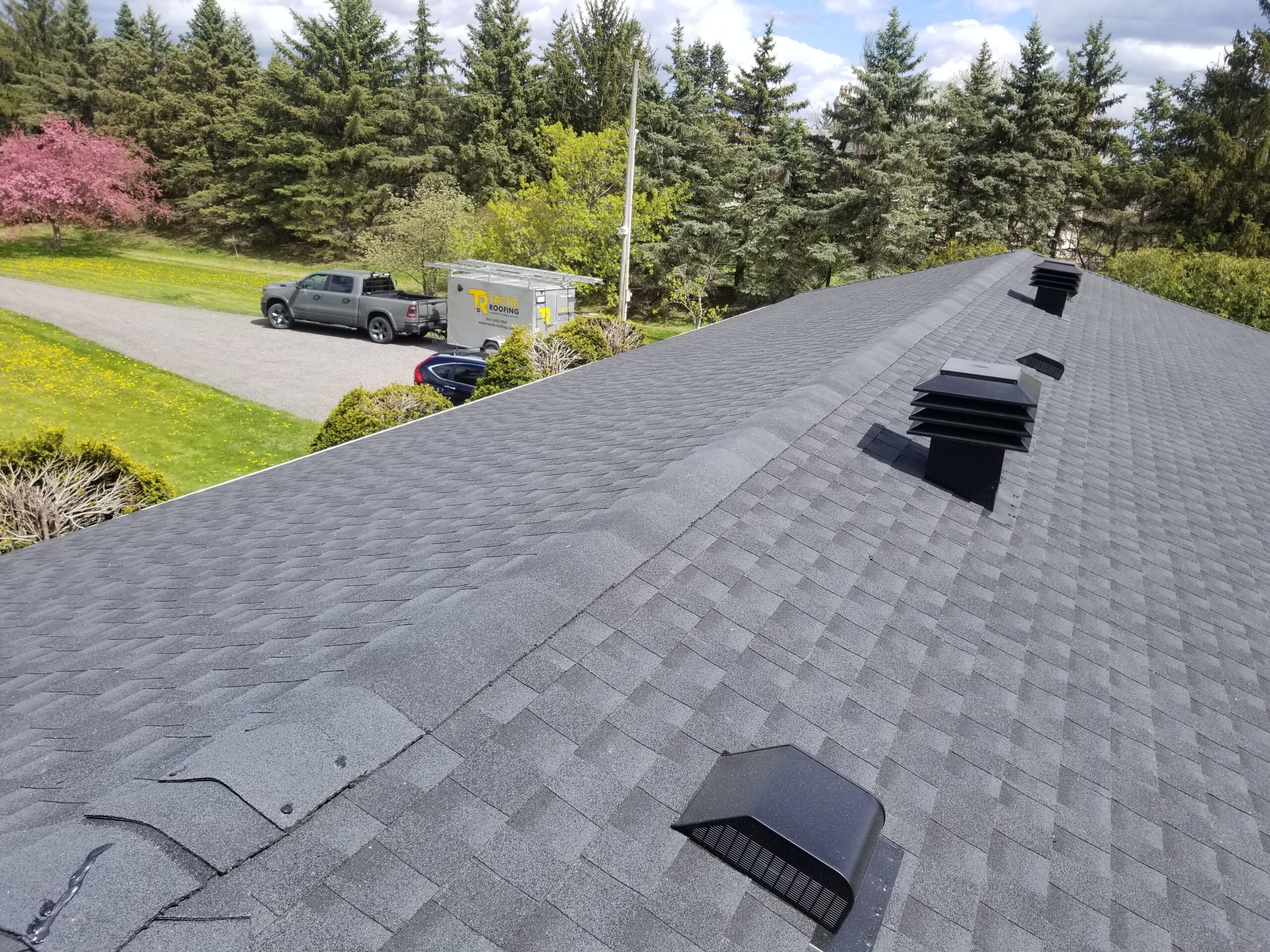 New roof installation — Caledon