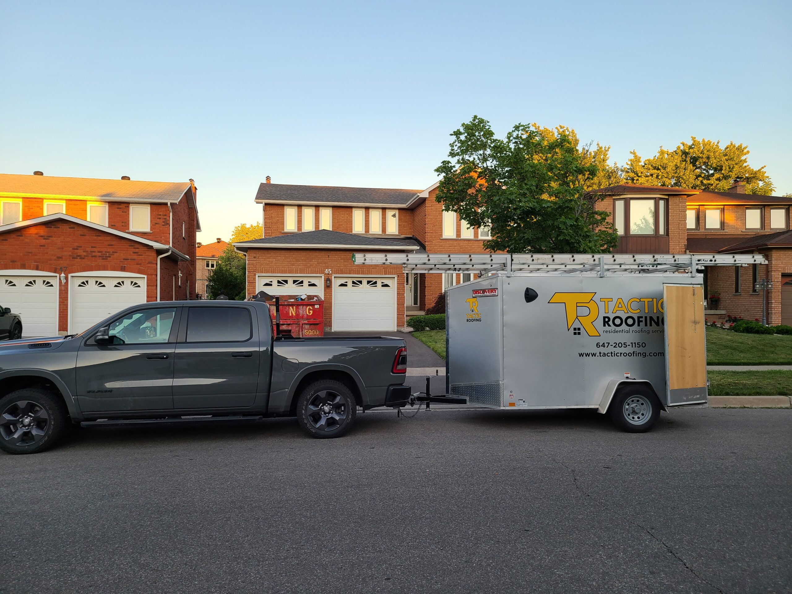 Complete roof replacement — Oakville