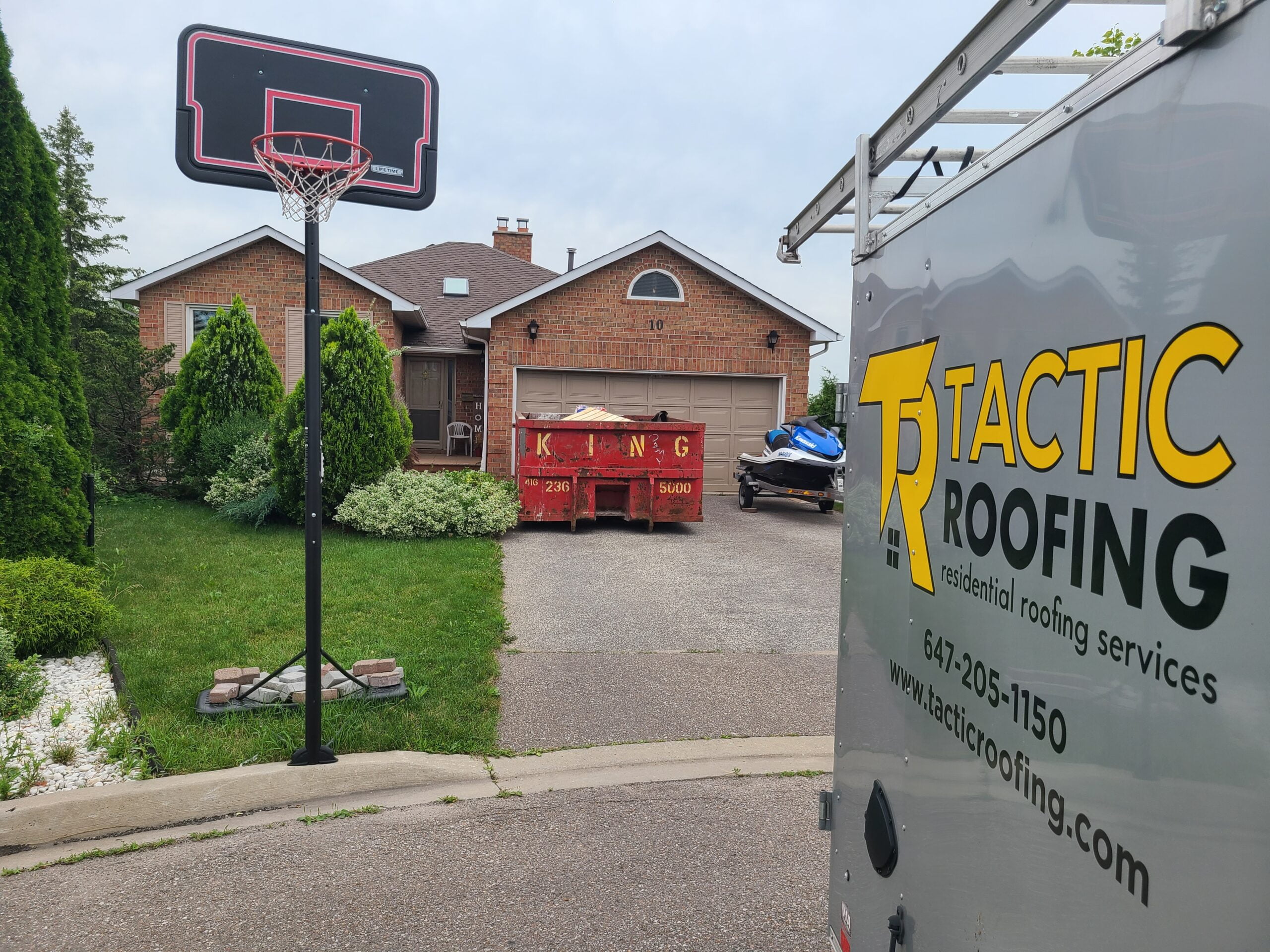 Shingle roof project — Brampton