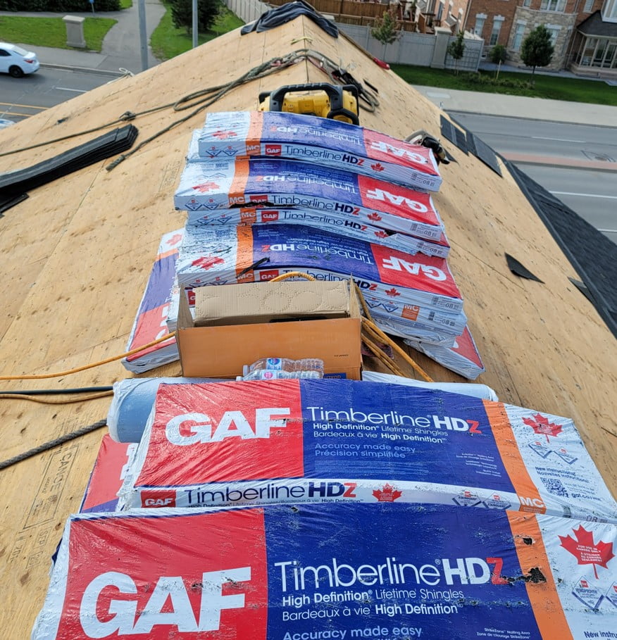 GAF certified roof system — Brampton